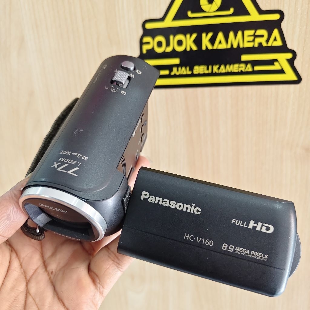 Handycam Panasonic HC- V160 / kamera vidio v160 / kamera zoom 77x HD