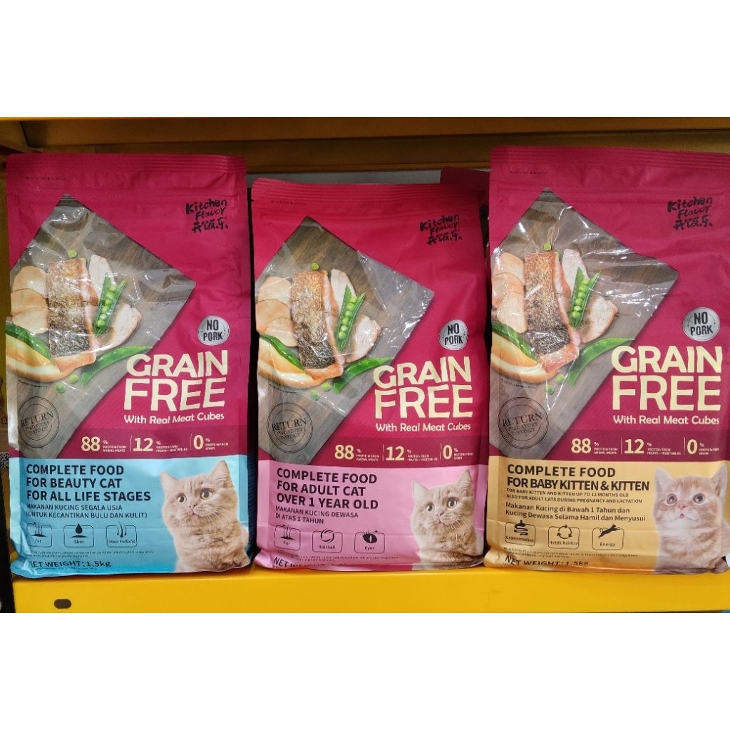 Kitchen Flavor Grain Free 1.5Kg