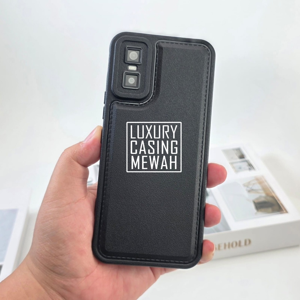 Premium Softcase Leather Pro Black Infinix GT 30 Infinix GT 30 Pro Infinix GT 20 Pro Infinix GT 10 P