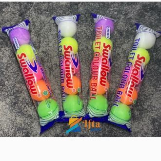 (PAKET 12 PCS) KAMPER SWALLOW TOILET WARNA / Swallow toilet ball / kamper toilet / toilet ball