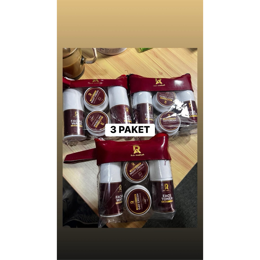 3 APKET SKINCARE RA GLOW BPOM