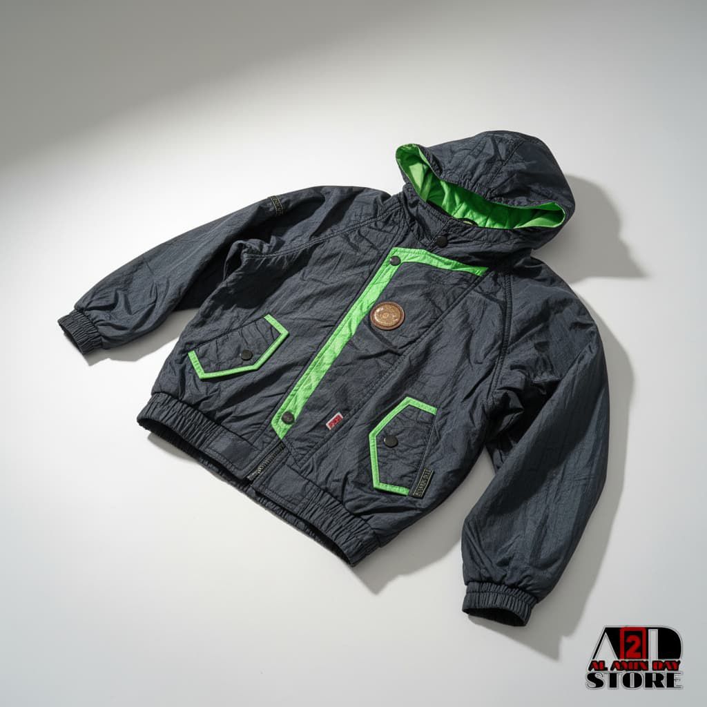 Wind Jack Ski Vintage Jacket Anak keren