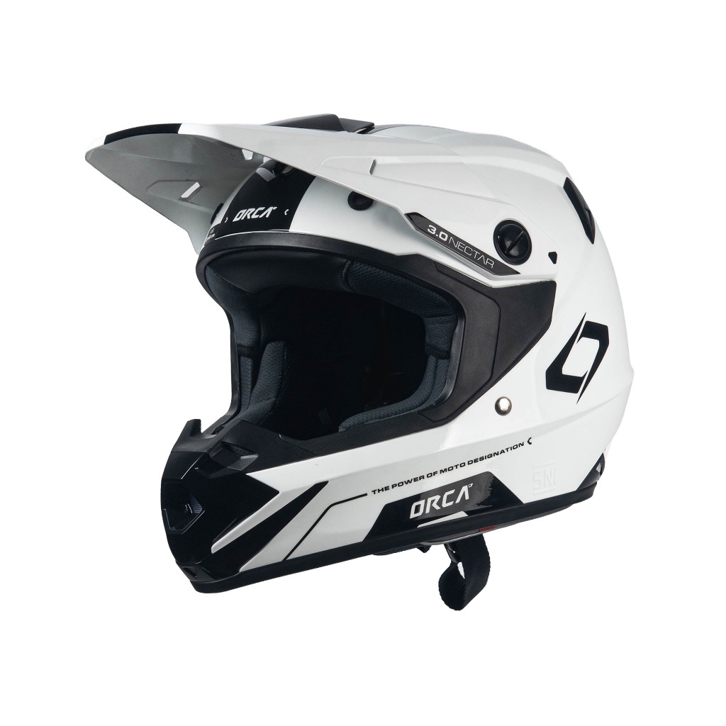Orca Powergear - Helm Orca Atom Nectar 3.0 White Black