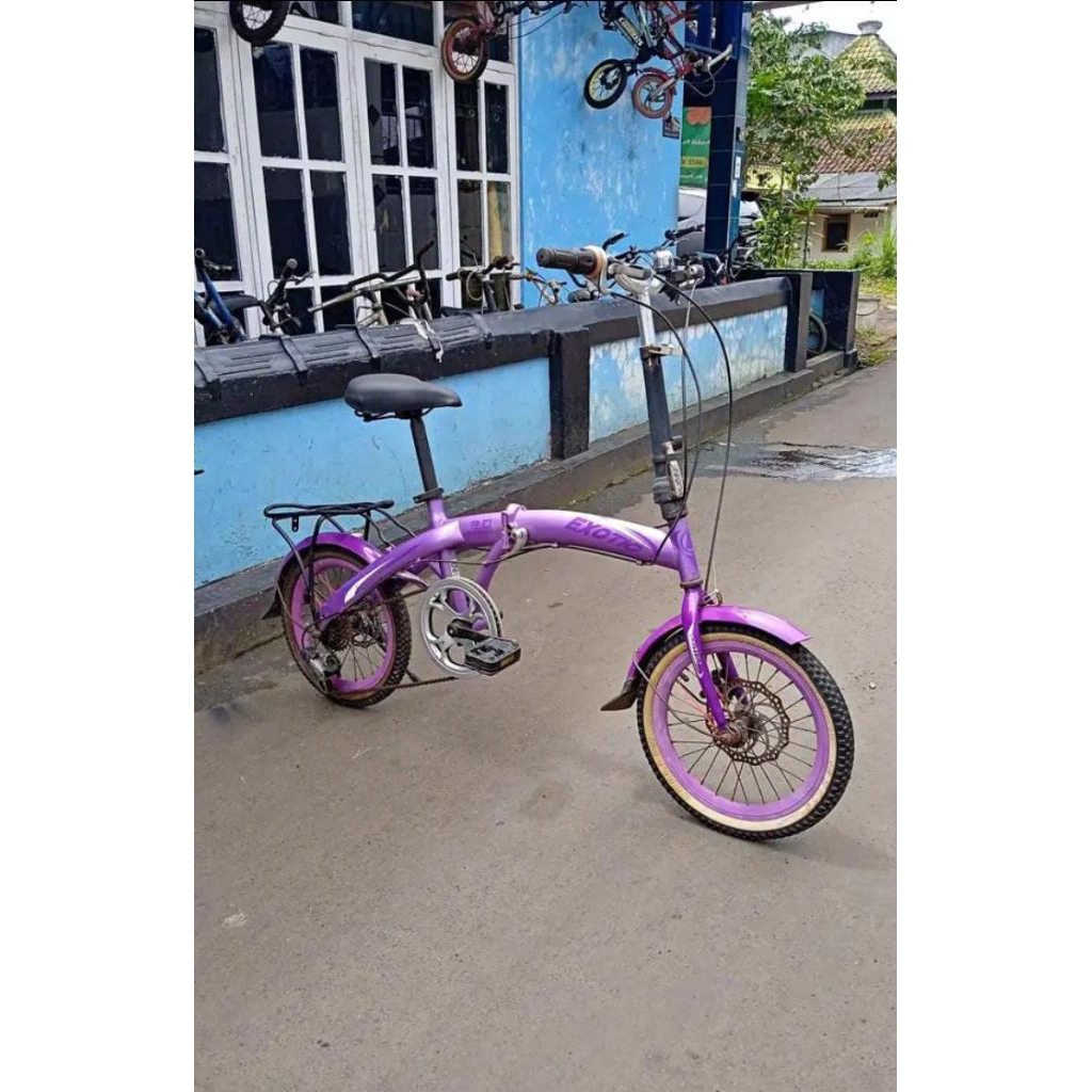 SEPEDA LIPAT UK 16" MERK EXOTIC