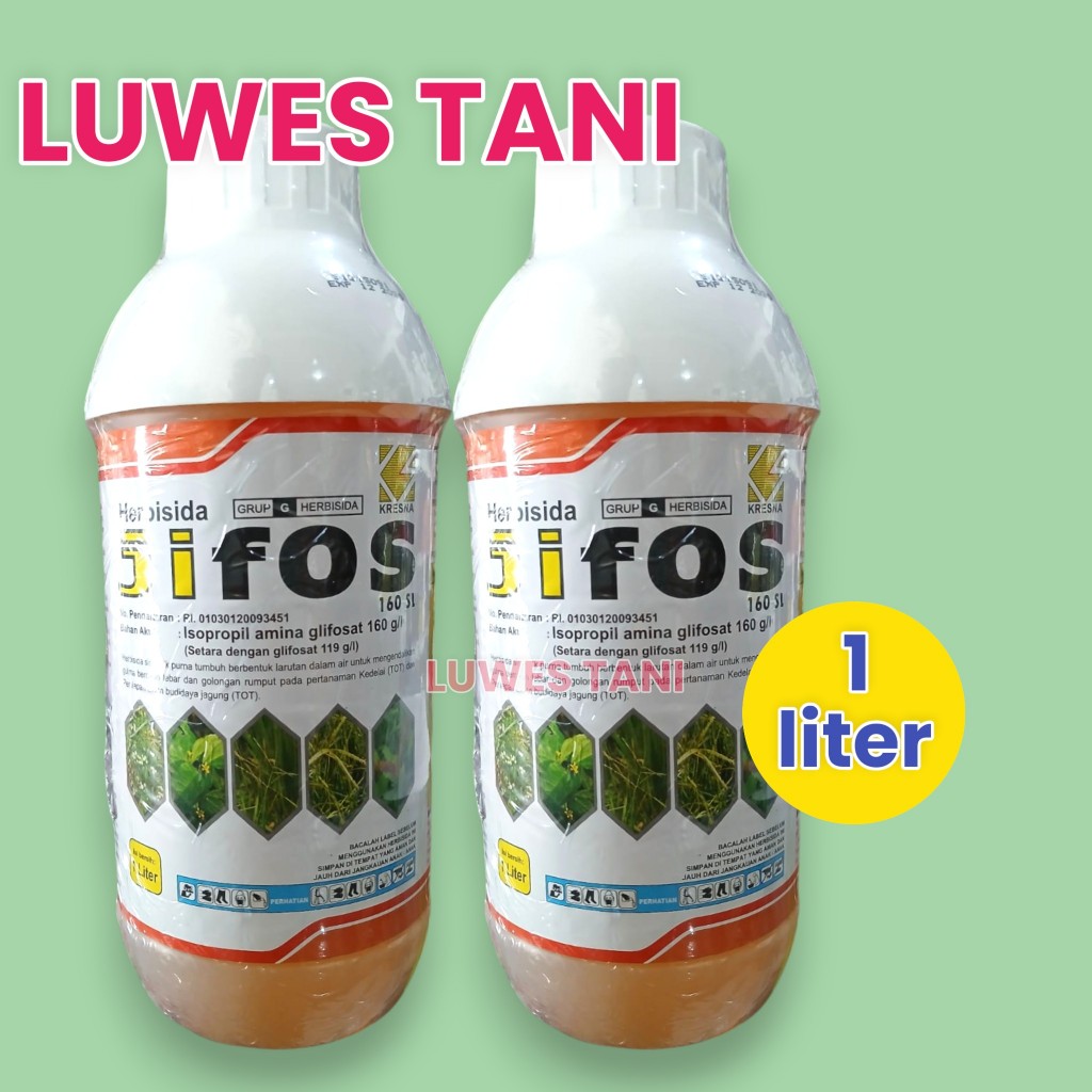 Herbisida Jifos 160 SL 1L Sistemik Daun Lebar Sempit