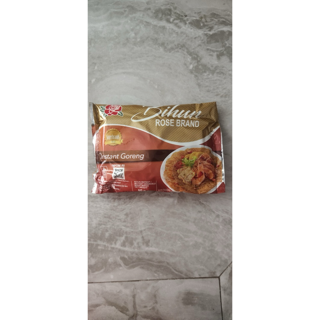 BIHUN GORENG / BIHUN GORENG INSTAN / BIHUN GORENG ROSEBRAND / BIHUN JAGUNG / BIHUN ROSEBRAND / BIHUN