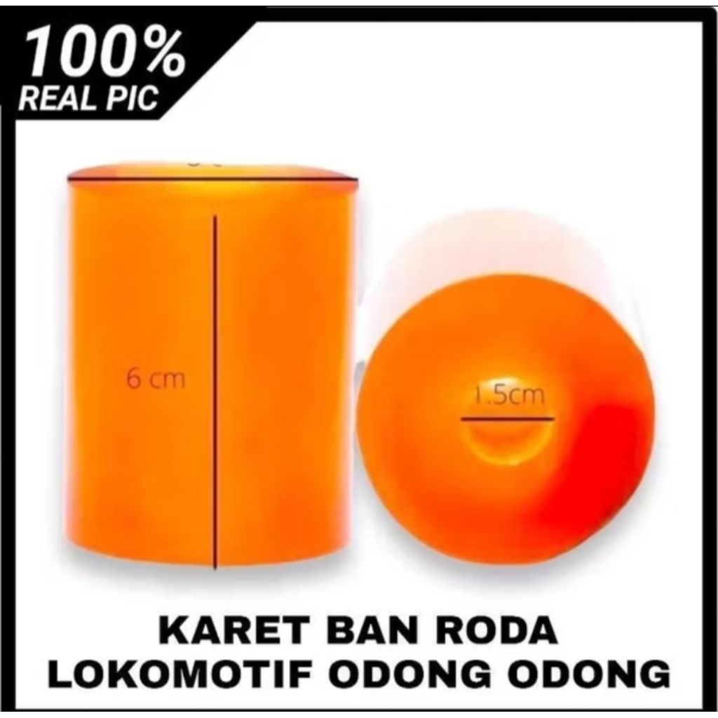 KARET BAN RODA LOKOMOTIF ODONG ODONG KARET RODA ODONG ODONG 5CM
