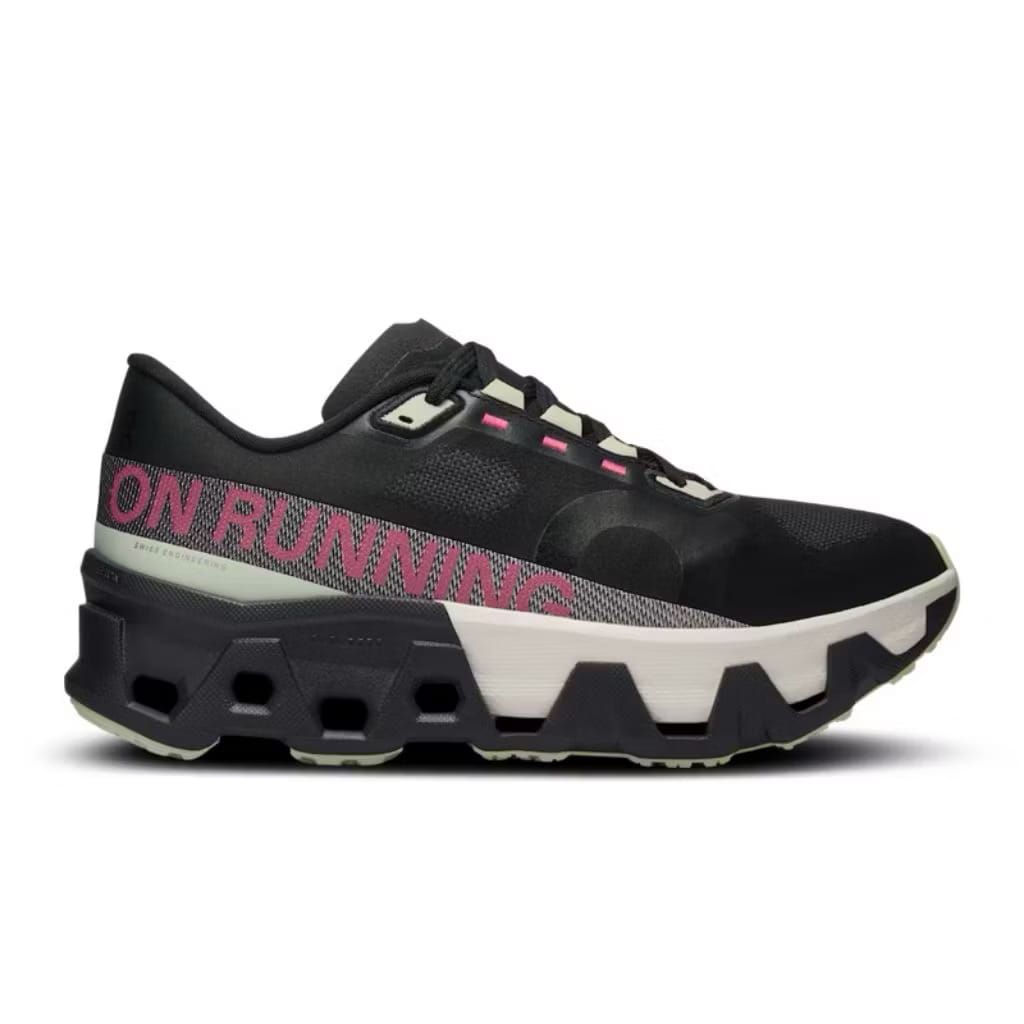Sepatu Running On Cloud Monster Hyper Women Iron Black Sneakers Original