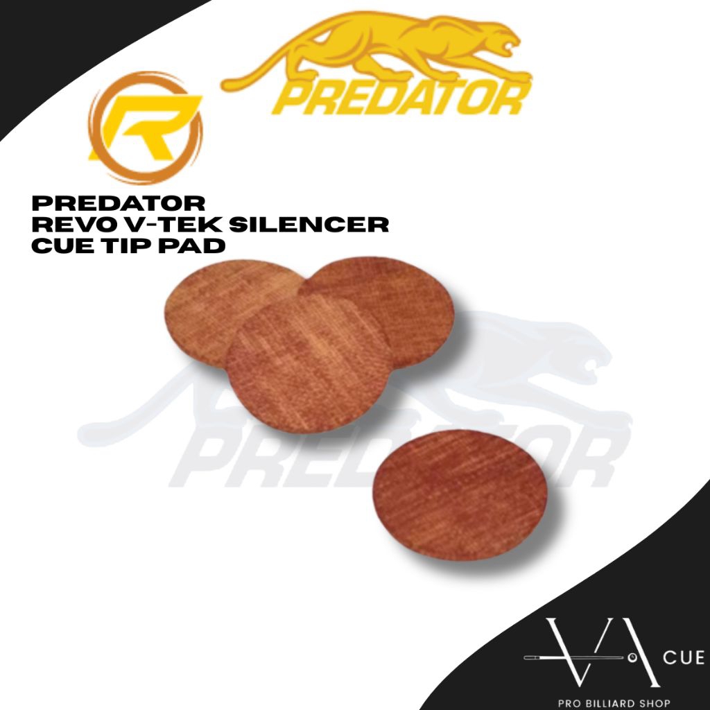 PREDATOR REVO V-TEK SILENCER TIP PAD - TIP PAD STIK BILLIARD