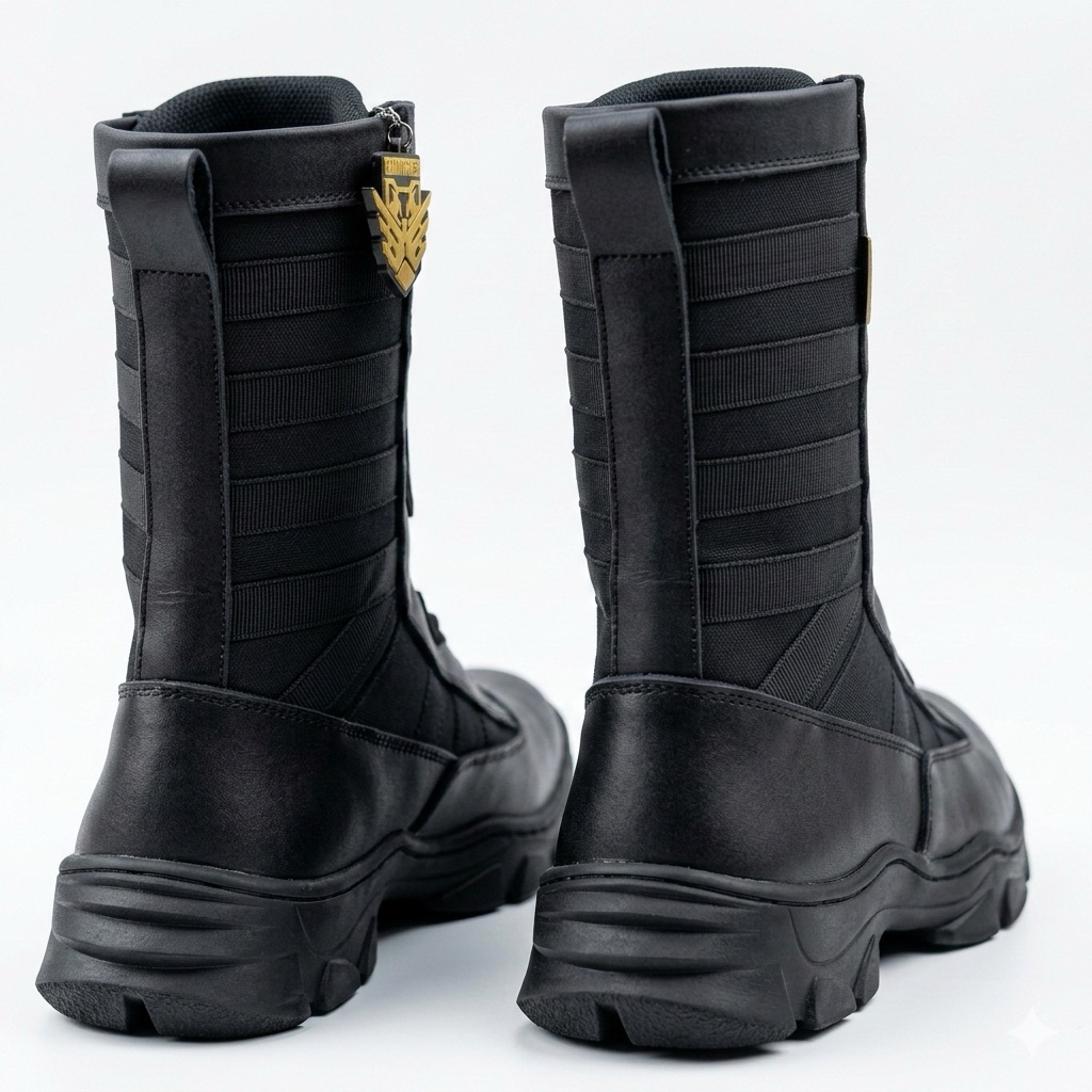 Brotrher Fitgo Ninja Sepatu Pdl Tali Putar Tactical Tni Polri Security Tbk