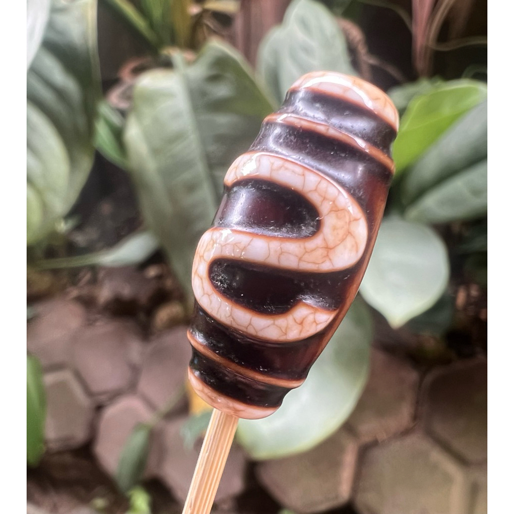 TIBETAN DZI Money Hook