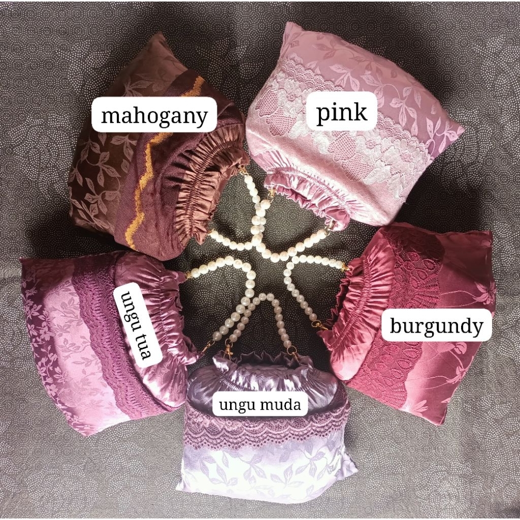 MUKENA JACQUARD BAHAN SILKY