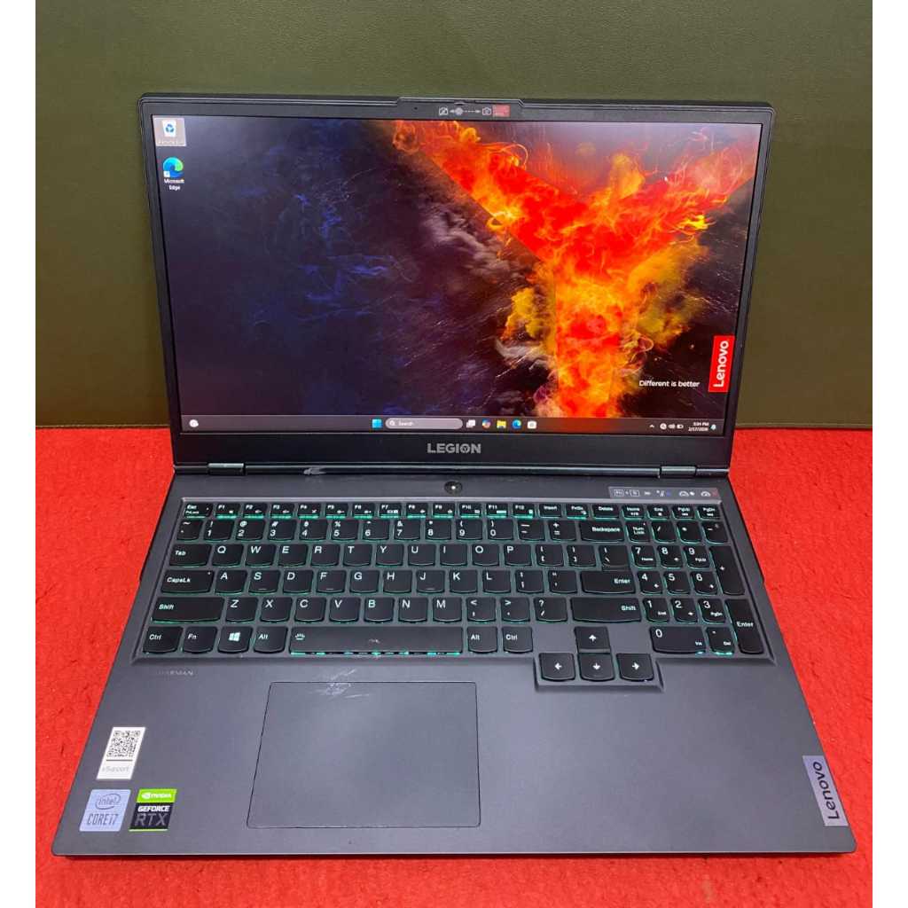 Laptop Gaming High End  Lenovo Legion 5 15|MH05, Core i7-10750H, Gen 10Th, Nvidia Geforce RTX 2060 6