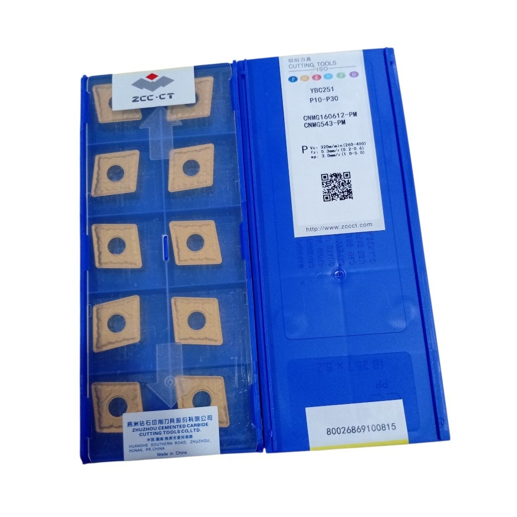 INSERT CNMG 160612 - PM ZCC ORIGINAL INSERT BUBUT