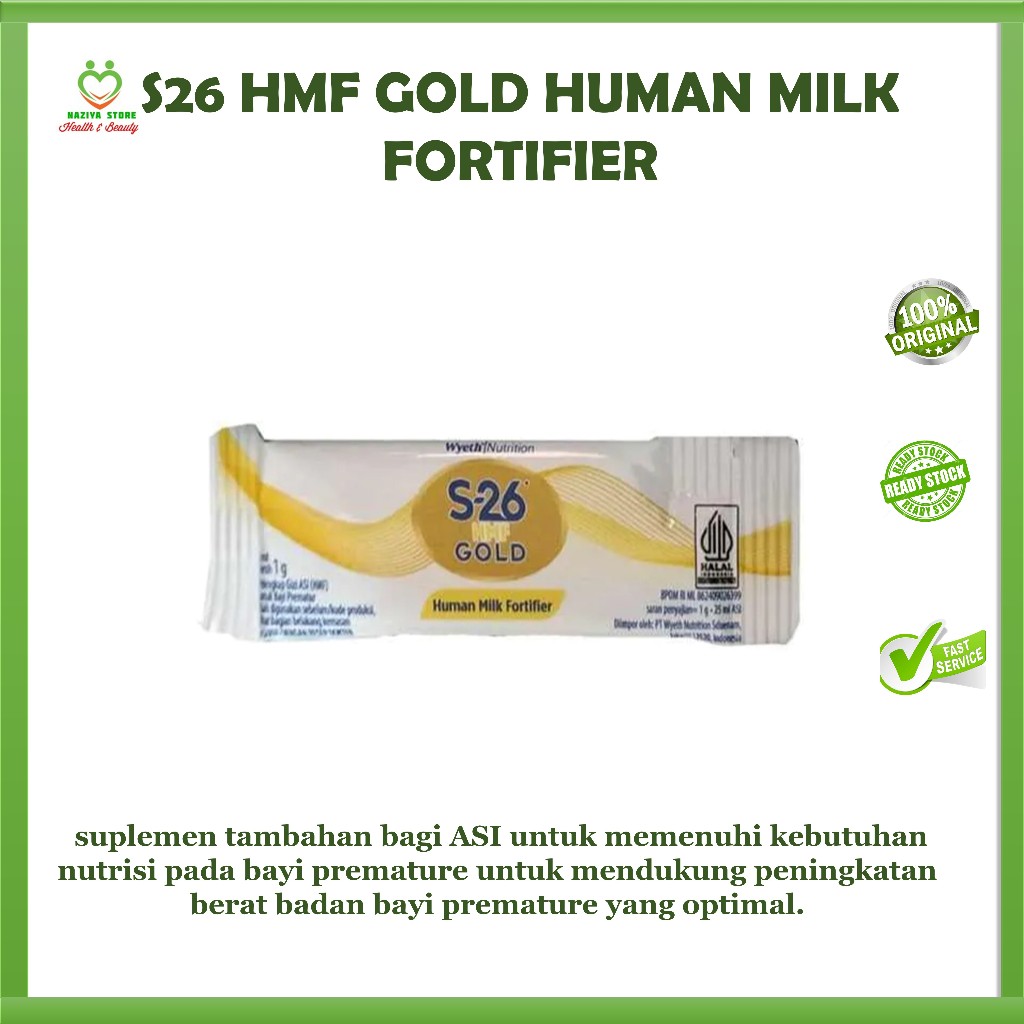 S26 HMF GOLD Human Milk Fortifier - Sachet 0,71gr