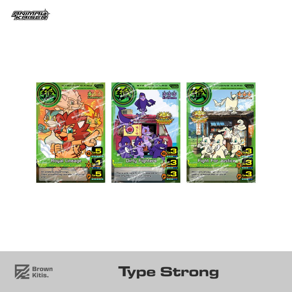 animal kaiser chibi mascot strong card fandame