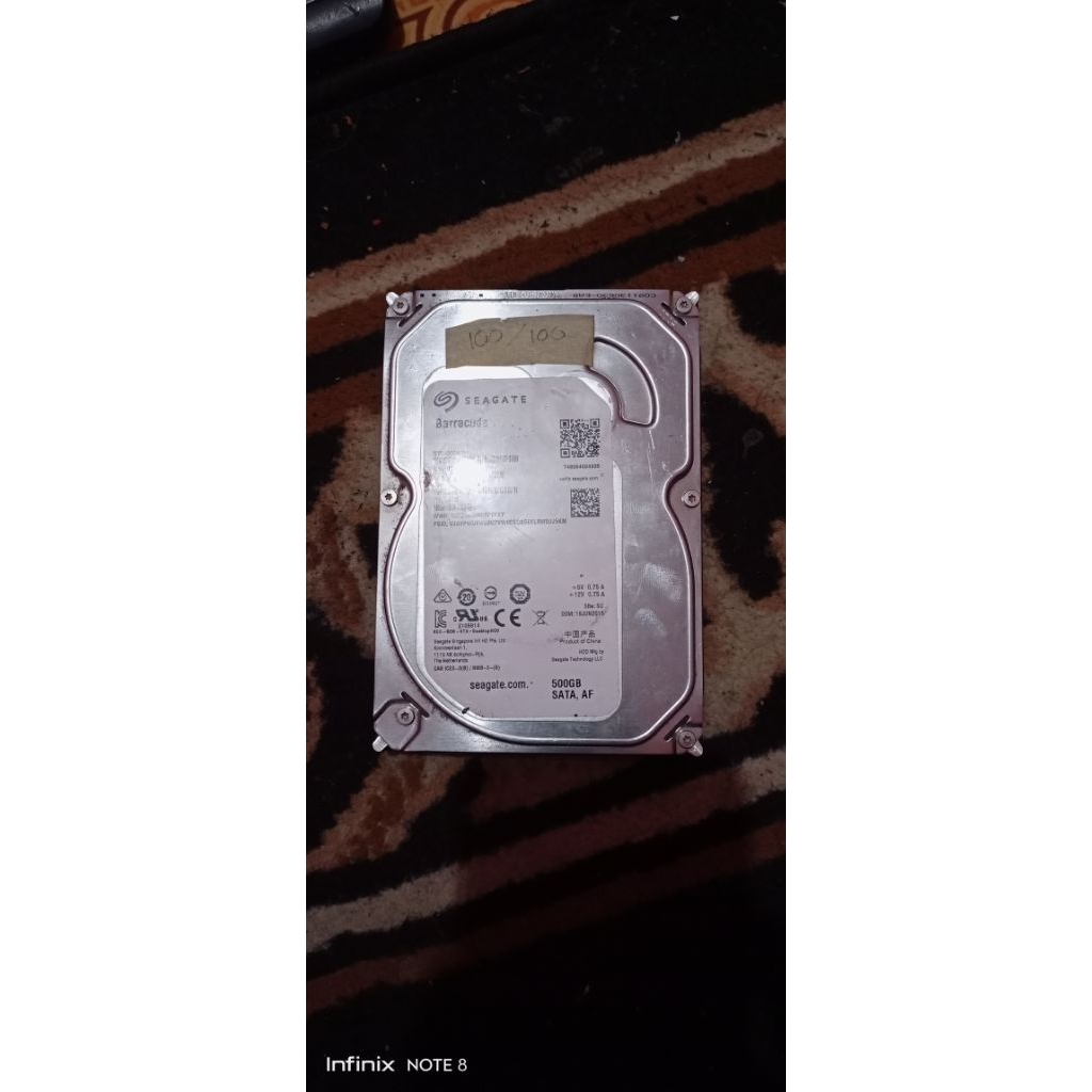 hardisk hdd pc 500gb seagete barracuda