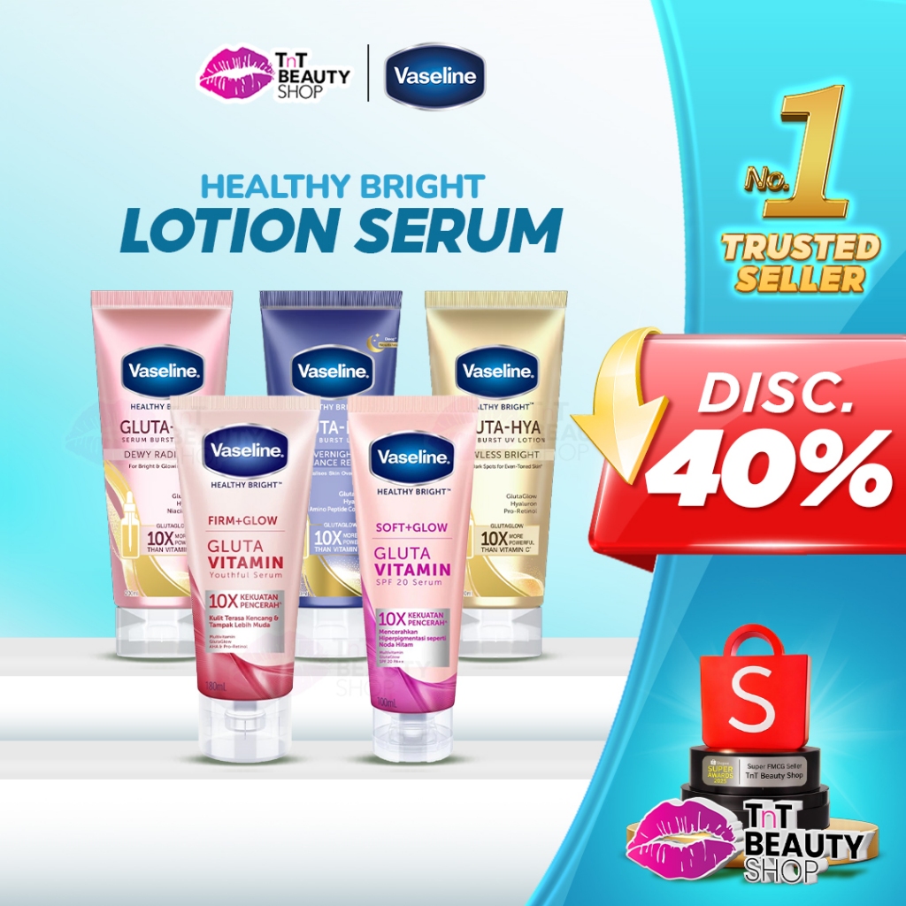 VASELINE Healthy Bright Vitamin Gel Serum | Vaseline Body Serum | TnT Beauty Shop