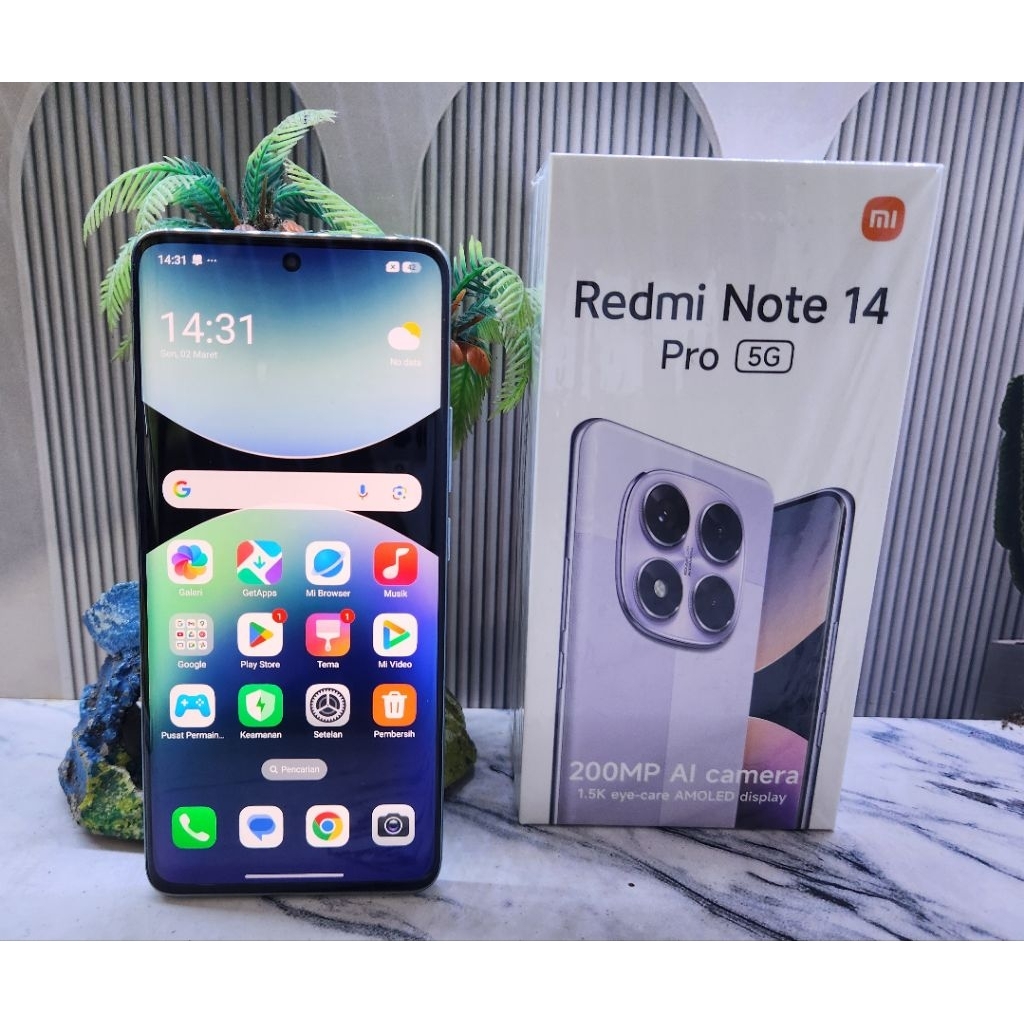 REDMI NOTE 14 PRO 5G - RAM 8/256 || SECOND / BEKAS