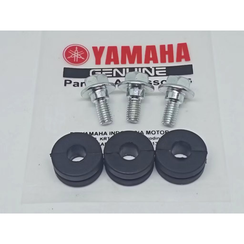 SATU SET BAUT DAN KARET SPAKBOR DEPAN MIO SPORTY MIO SMILE MIO SOUL F1ZR FISR VEGA R OLD VEGA R NEW 