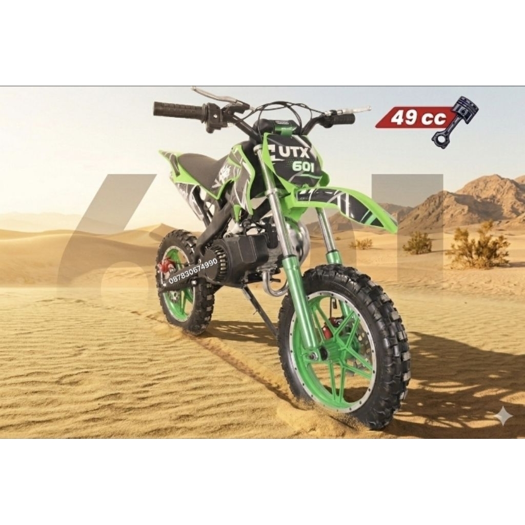 Sepeda Motor Bensin Anak Mini Trail PMB UTX 601 49cc