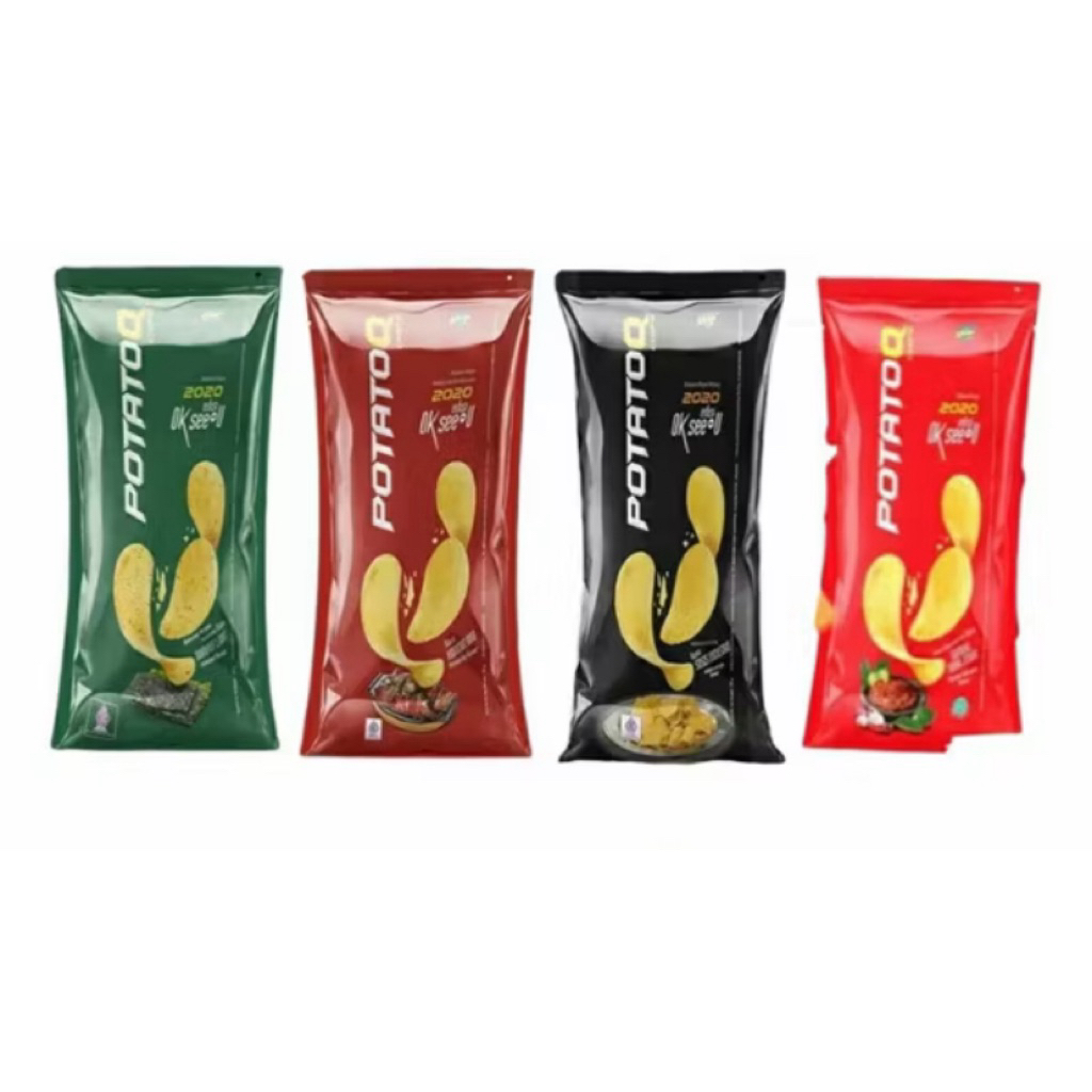 POTATOQ CHIPS isi 10bks-KERIPIK KENTANG KIKOYA POTATOQ CHIPS