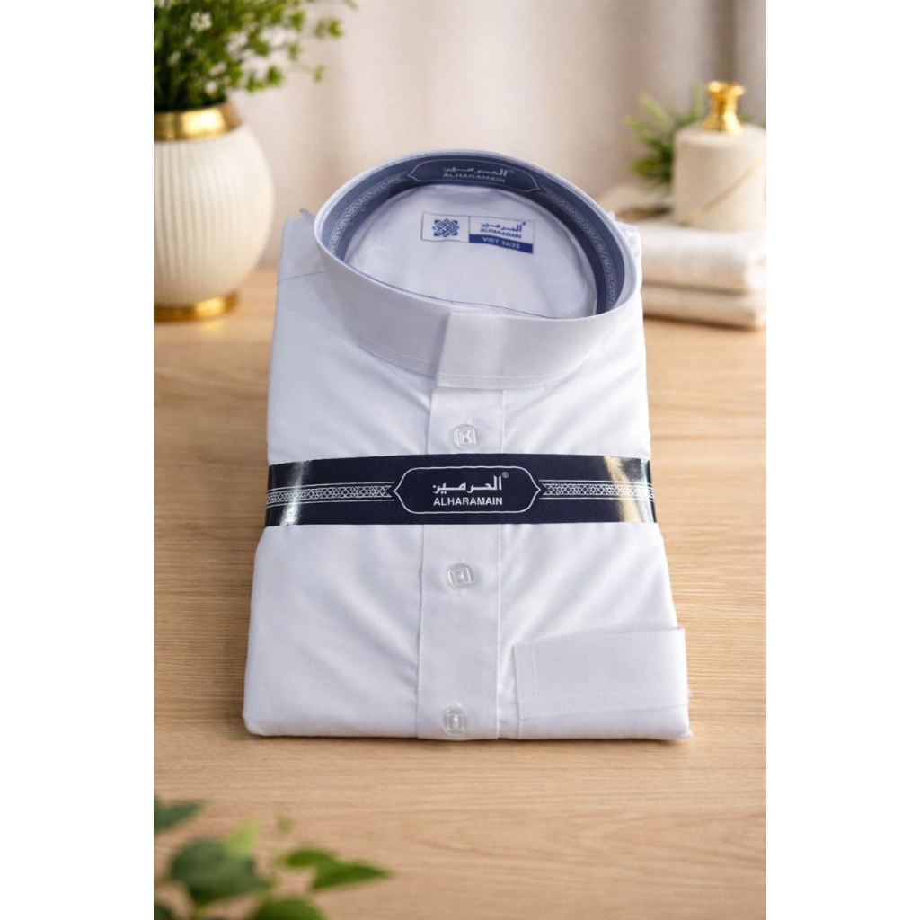 Jubah Al Haramain Putih dan Hitam Anak Remaja