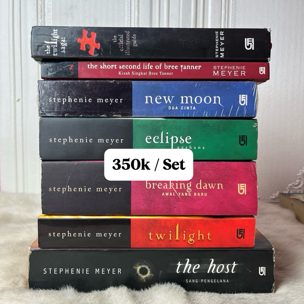 Novel Stephenie Mayer / Novel Twilight Set / Novel Fantasi