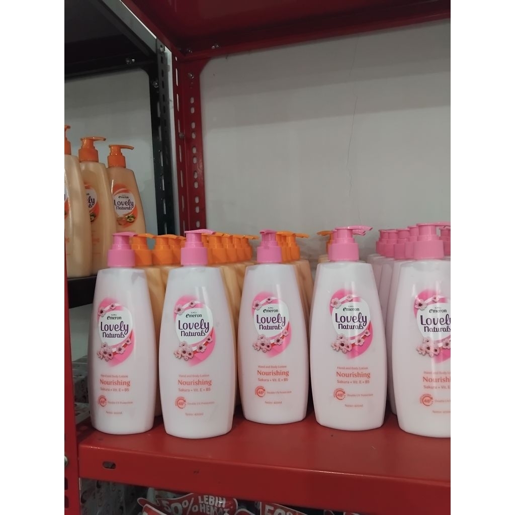 handbody lovely Natural Emeron 400ml.