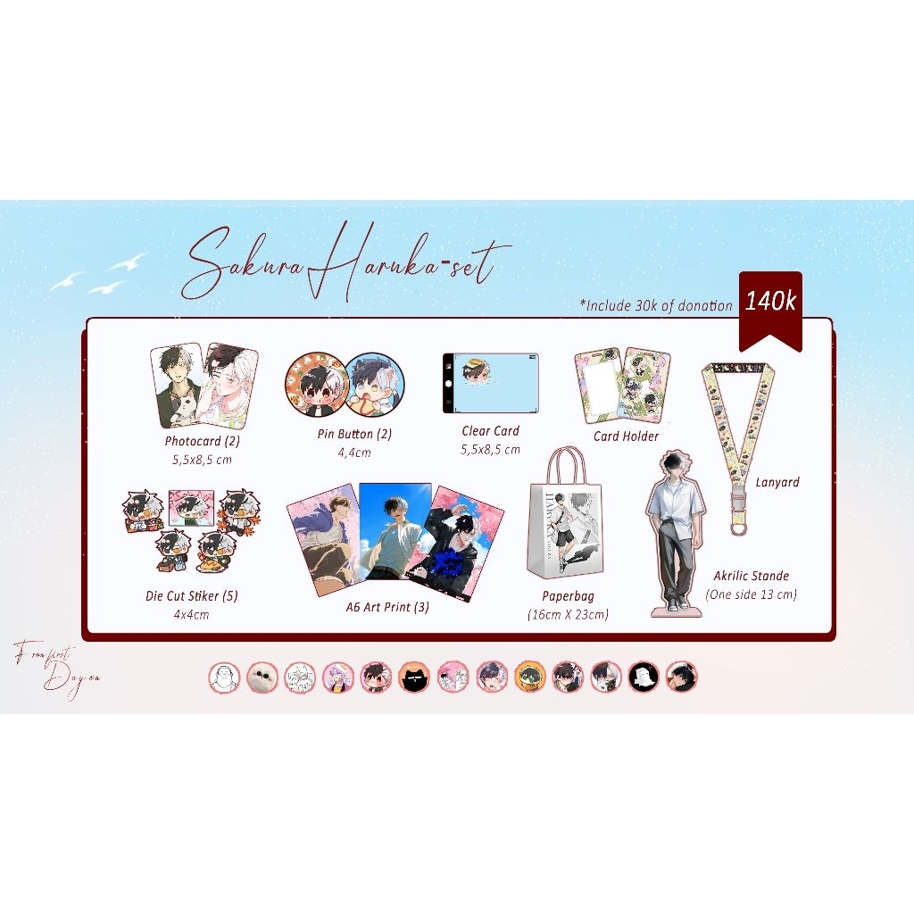 Sakura Haruka Birthday KIT