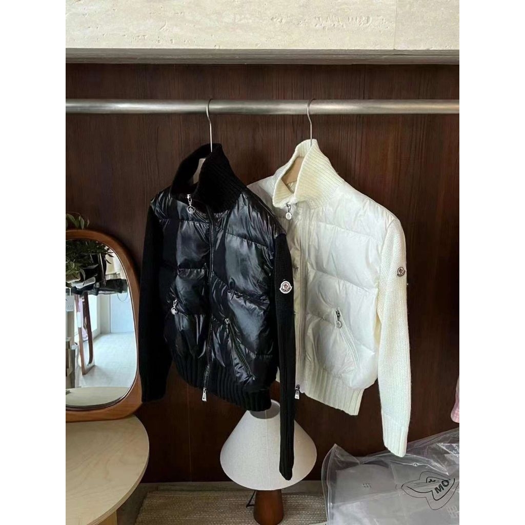 jacket winter puffer white