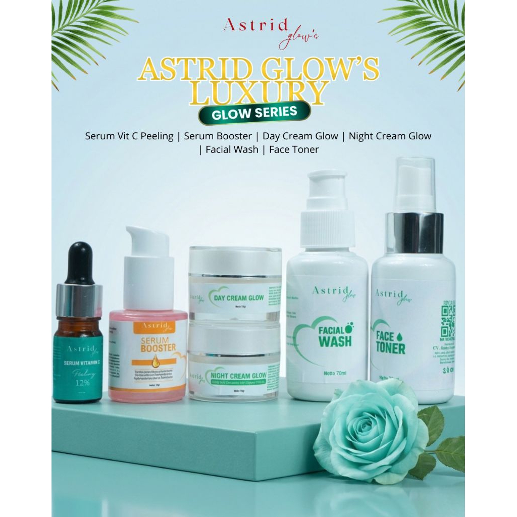Astrid glow luxury/mencerahkan/glowing 5 pcs