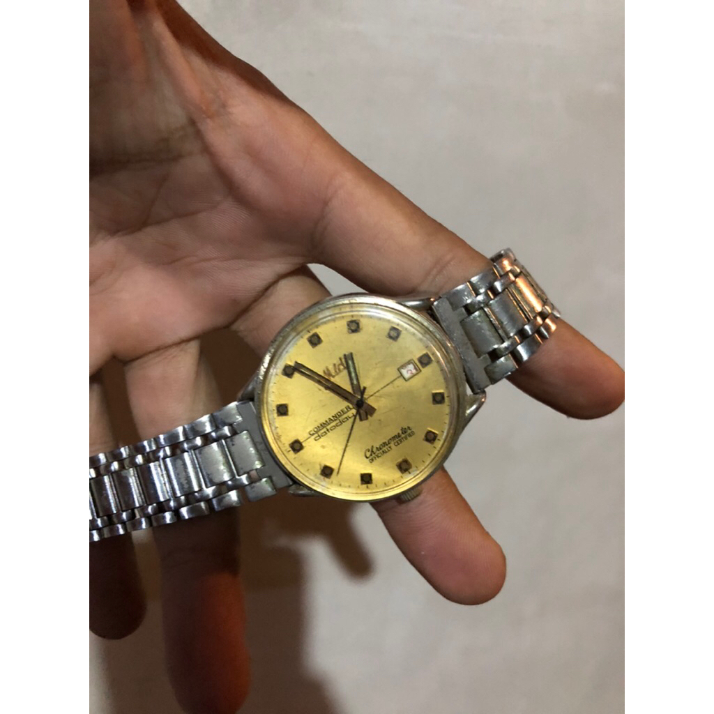 jam tangan mido jadul lawas