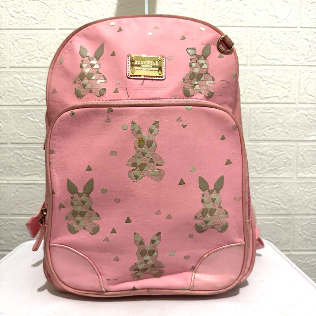 tas ransel anak sekolah. tas rangsel beanpole. tas ransel anak perempuan. tas ransel prelop. pink