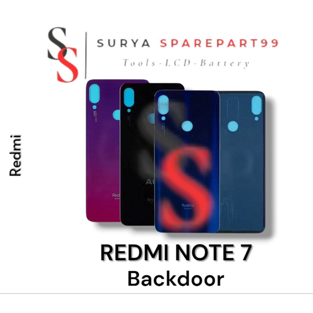 BACKDOOR BACKOVER REDMI NOTE 7 ORIGINAL