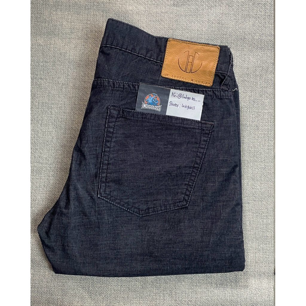 Japan Blue Jeans JB2101 TC CORDUROY ANKLE CUT SLIM STRETCH (Bordeaux) not Momotaro Iron Heart Pure B