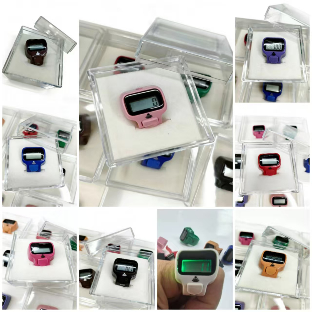 JXN 5136:TASBIH DIGITAL LED MINI ALARM LAMPU KELAP KELIP  modul :8018