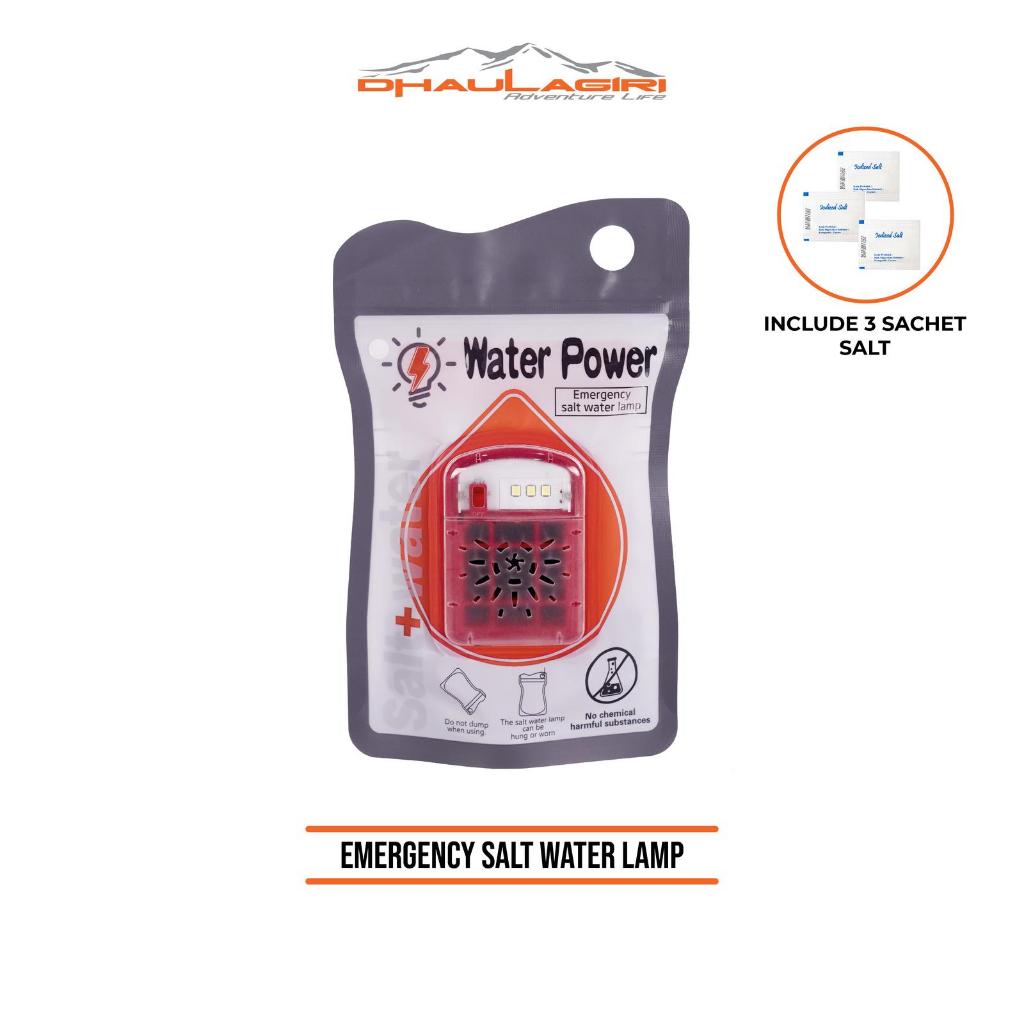 Emergency Salt Water Lamp – Lampu Darurat Tanpa Baterai dan Tanpa Charge