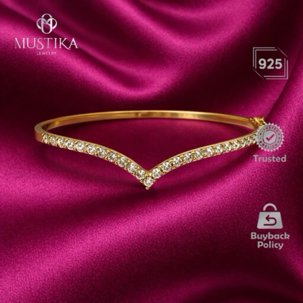 Gelang Bangle Perak 925