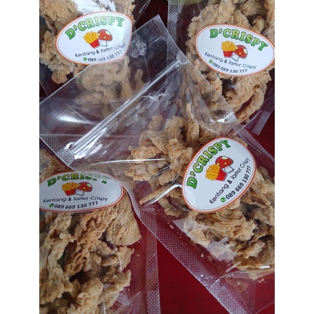 D'CRISPY Jamur Crispy 100gr