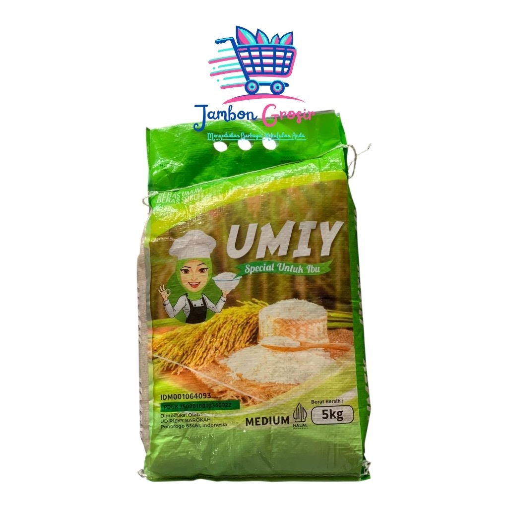 {5kg} Umiy Beras Medium 5Kg