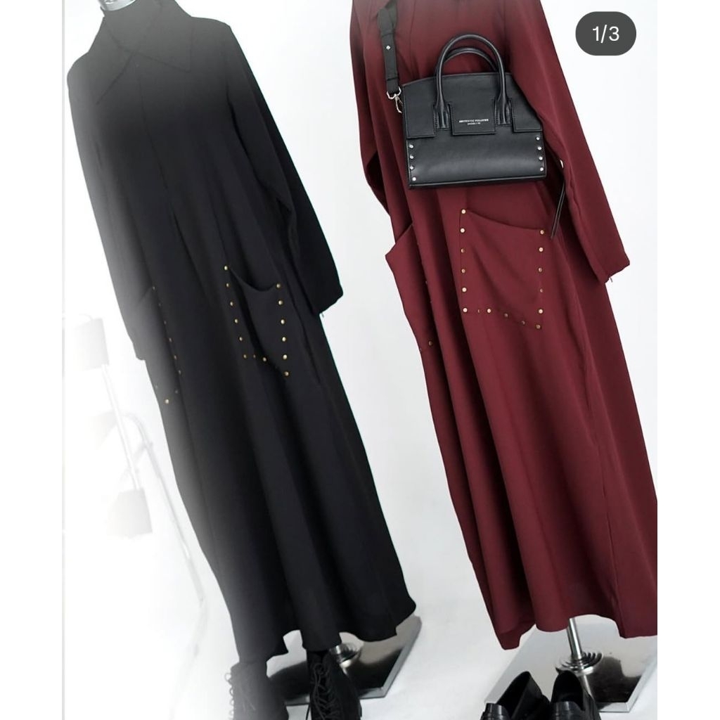 ALJENNA UPDATE STOK New and Preloved Series Ghissa Black Saila Queen Of Night Chocochip Khimar Nonpe