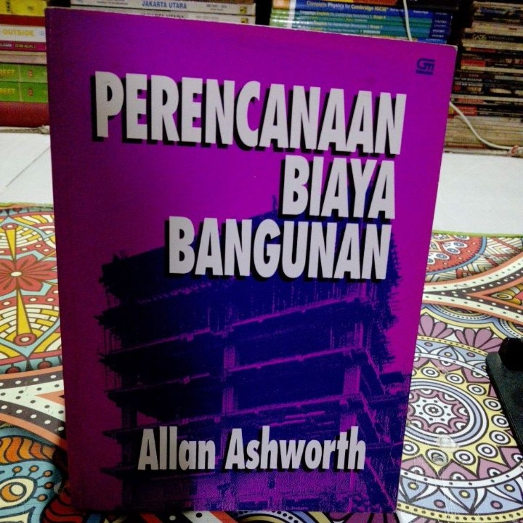 perencanaan biaya bangunan...by Allan ashworth... original.