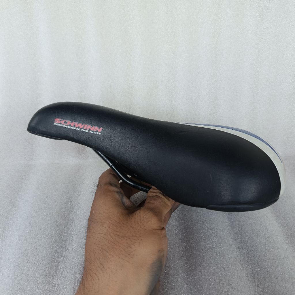 SADDLE SCHWINN NOS LEATHER JOK SEPEDA EMPUK FIT FOR MTB FEDERAL BMX OLDSKUL CLASSIC RETRO SADEL MAN 