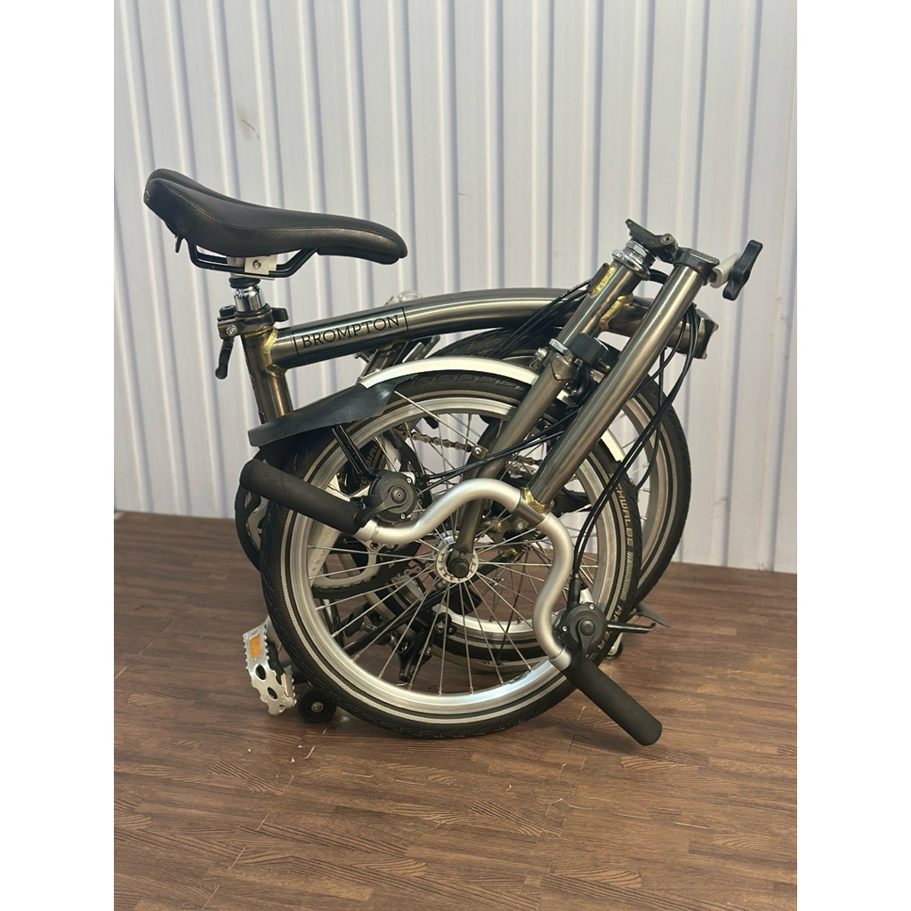 Brompton M6L 2020  Raw lacquer mumoung ada