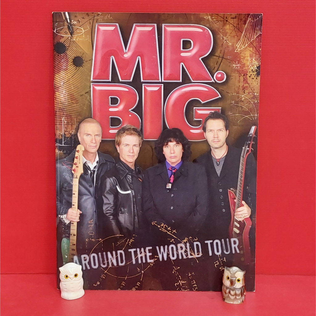 Tour Book Mr. Big - Mr. Big Around The World Tour