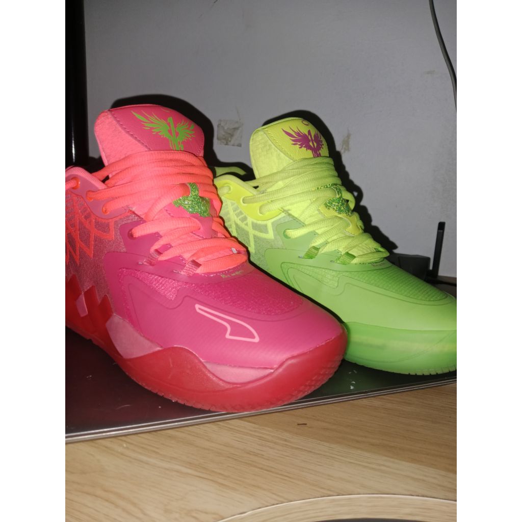 sepatu puma lamelo mb 01 rick n morty