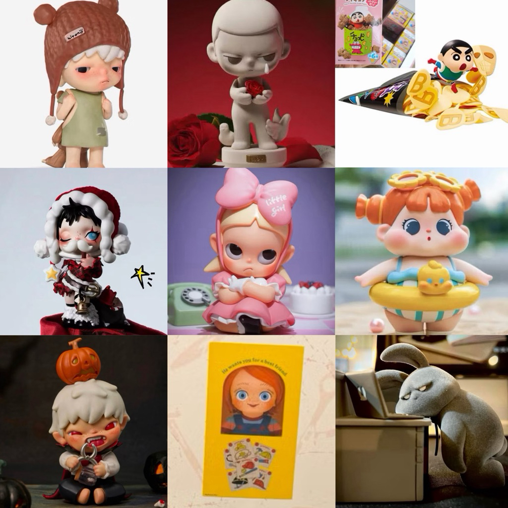 (READY STOCK) BLIND BOX GABUNGAN BLIND BOX POP MART 52 TOYS HACIPUPU HIRONO ZSIGA NOOK DIMOO POPMART