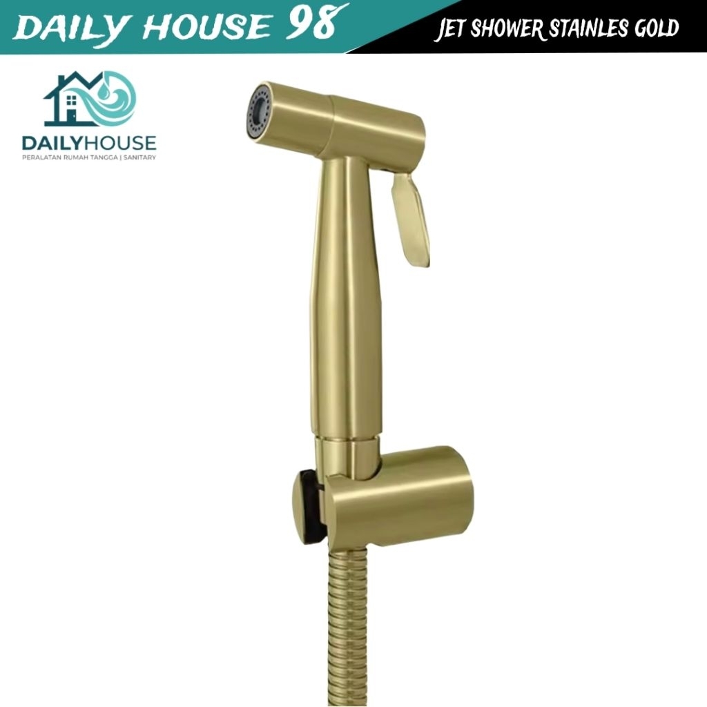 DAILY - JET SHOWER STAINLESS SUS 304 ANTI KARAT / JET SHOWER CLOSET KAMAR MANDI / JET SHOWE BIDET SP