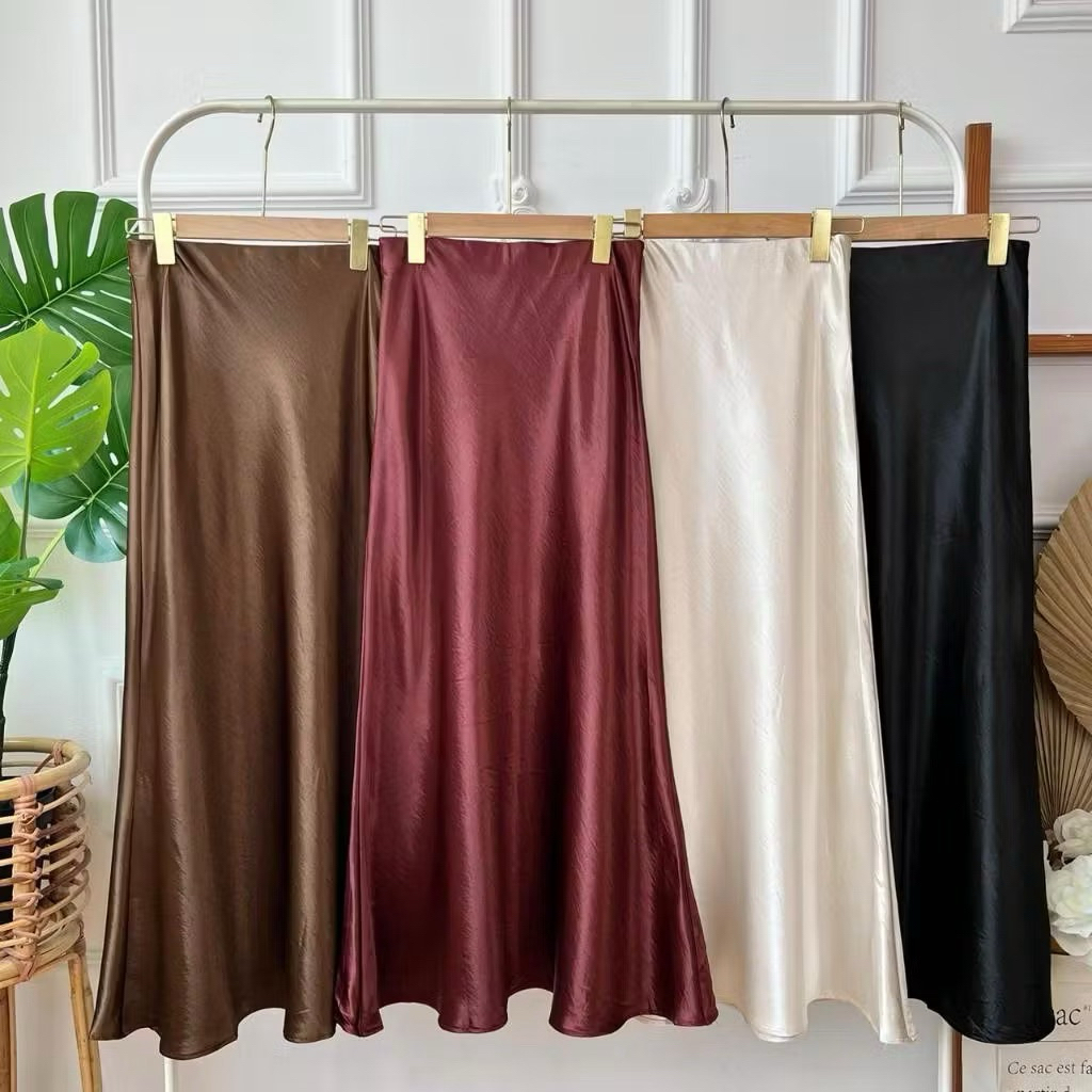 AVERY SKIRT ROK SILK IMPORT / Rok Silk Duyung